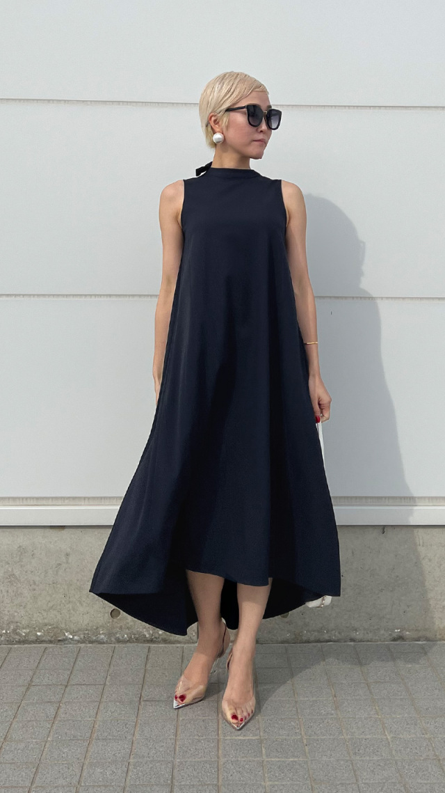 イレギュラーヘム ノースリーブワンピース Jenne ジェンヌ 公式通販 パリジェンヌのように凛としたファッションを イレギュラーヘム ノースリーブワンピース Jenne ジェンヌ 公式通販 パリジェンヌのように凛としたファッションを