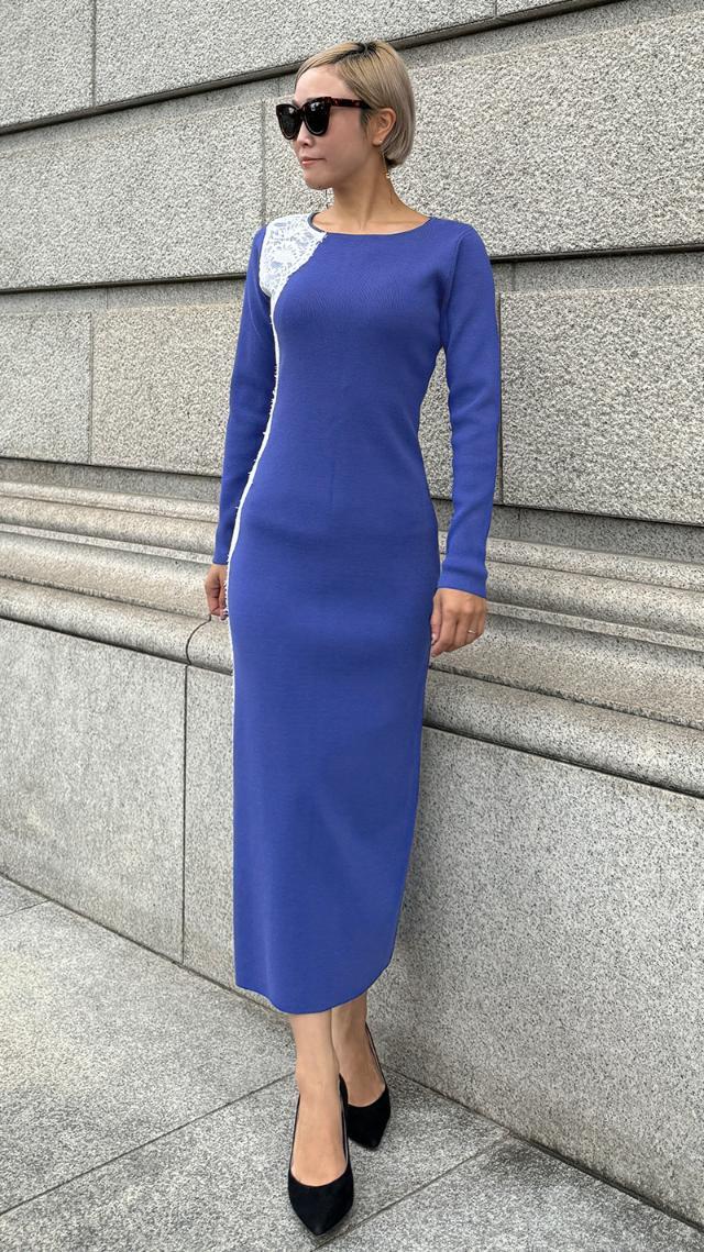 レースニットワンピース｜JENNE(ジェンヌ)公式通販：パリジェンヌの  