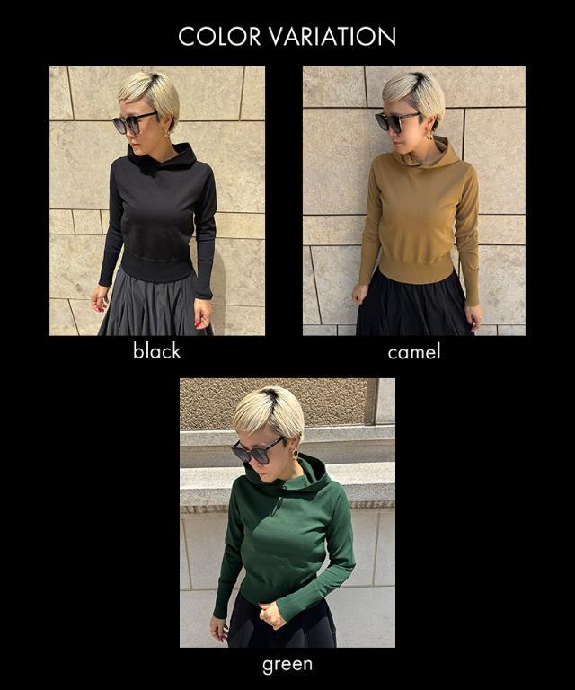 エアリーニットフーディー【UVカット・マシンウォッシャブル】｜JENNE