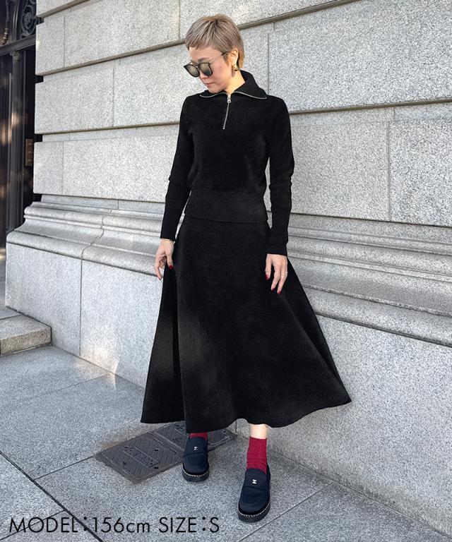 もちふわとろけるニットスカート｜JENNE(ジェンヌ)公式通販：パリ