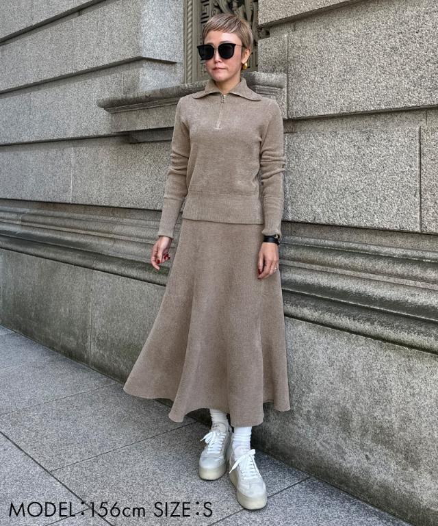 もちふわとろけるニットスカート｜JENNE(ジェンヌ)公式通販：パリ