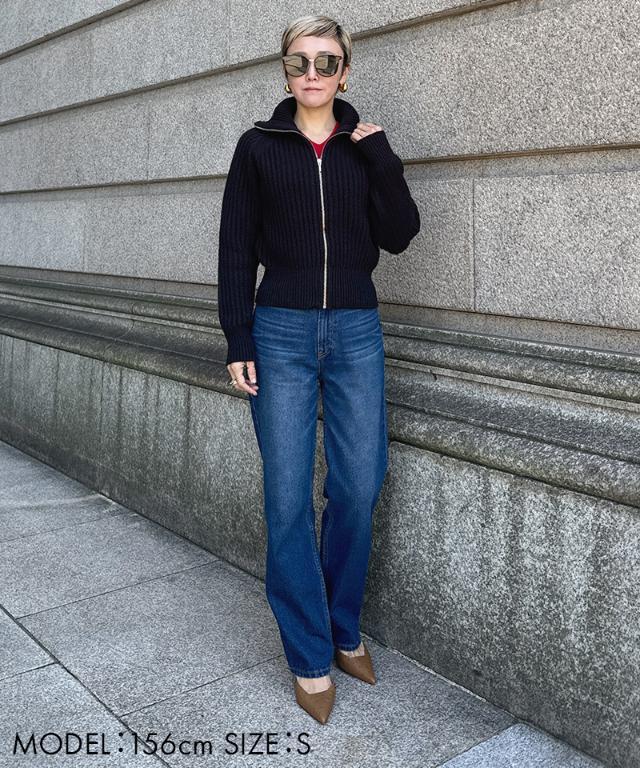 JENNEジップアップニットジャケット｜JENNE(ジェンヌ)公式通販：パリ