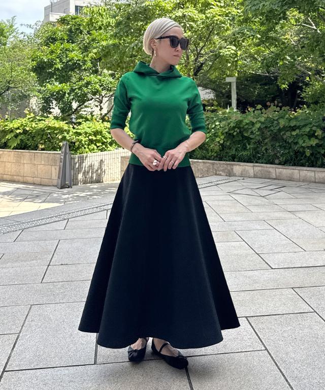 エアリーサマーニットフーディー【UVカット・マシン