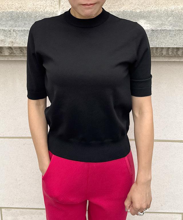 tシャツ エアリーサマーニットトップス「UVカット・マシンウォッシャブル」 レディース エアリーサマーニットトップス【UVカット・マシンウォッシャブル