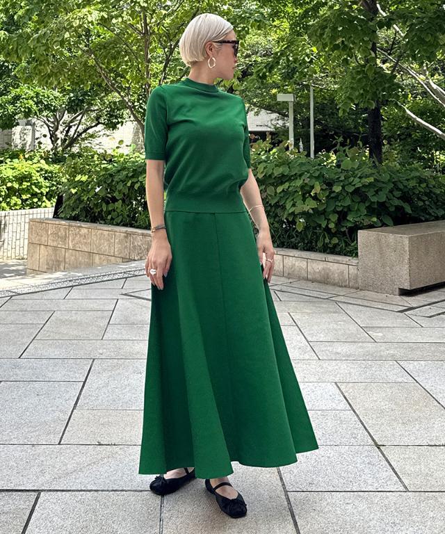 セレスチーヌ エアリーサマーニットトップス【UVカット・マシンウォッシャブル