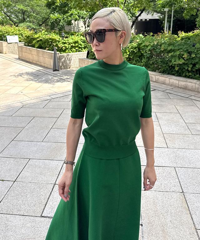 エアリーサマーニットトップス【UVカット・マシンウォッシャブル