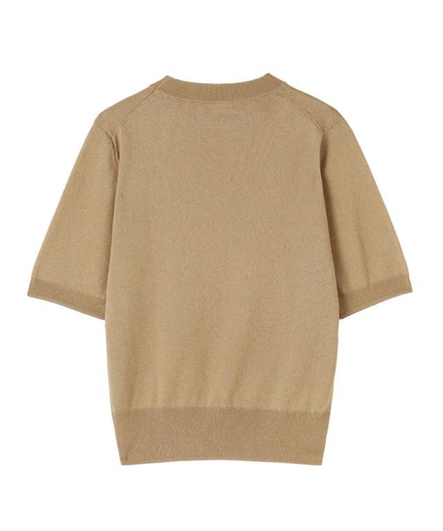 Na.e ナエ Sheer Rib knit Mustard ニット トップス