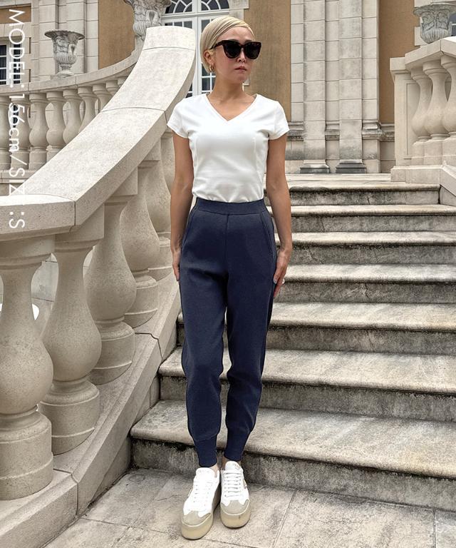 美脚シャリ感ニットパンツ｜JENNE(ジェンヌ)公式通販：パリジェンヌの