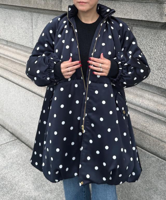 保温発熱機能綿・日本製生地＞ロング・ショート2WAY中綿コート｜JENNE