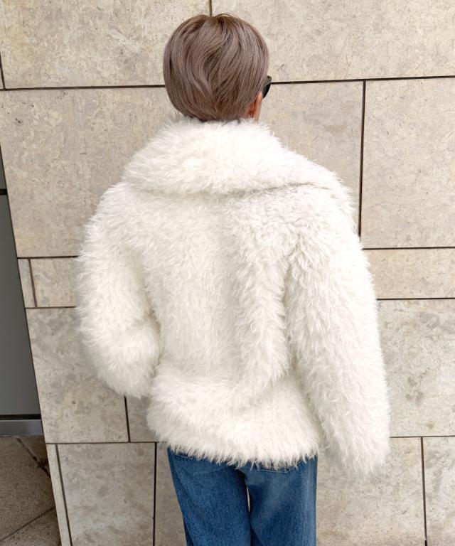 ロイヤルスノーエコファーコート＜JENNE×TISSAVEL＞｜JENNE(ジェンヌ