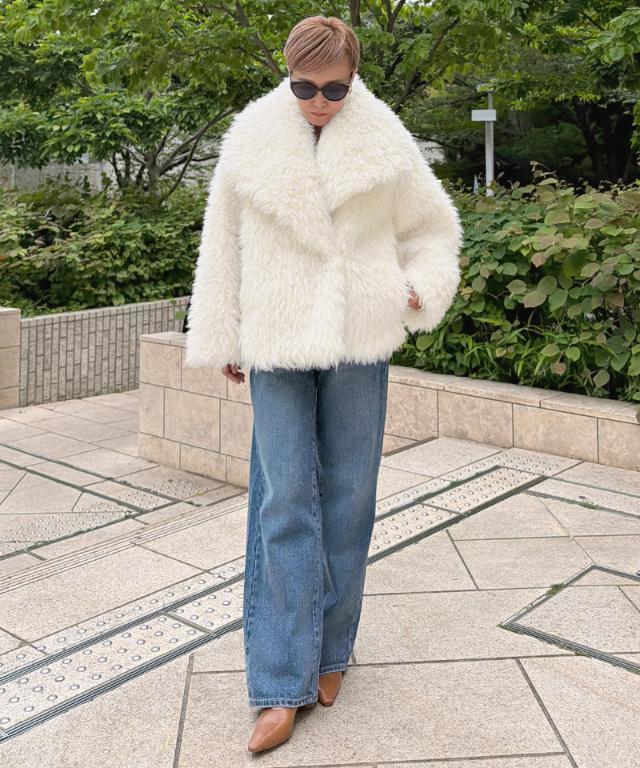 ロイヤルスノーエコファーコート＜JENNE×TISSAVEL＞｜JENNE(ジェンヌ