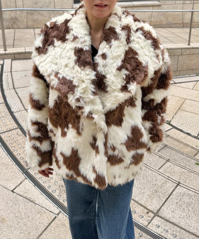 ロイヤルミルクラテエコファーコート＜JENNE×TISSAVEL＞｜JENNE
