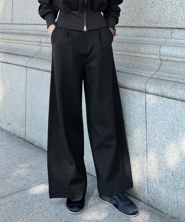日本製美シルエットシーズンレスパンツ＜UVカット・ハンドウォッシュ