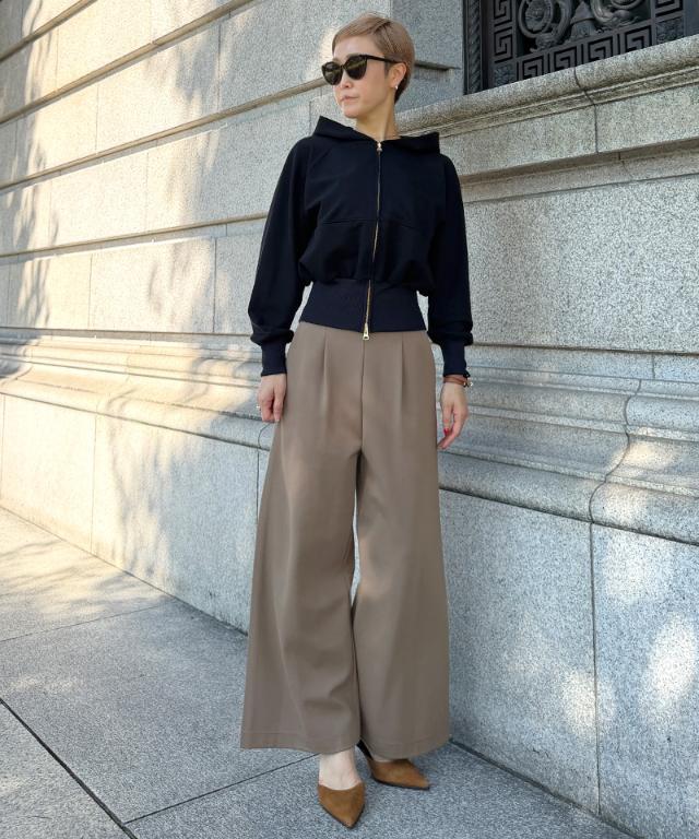 日本製美シルエットシーズンレスパンツ＜UVカット・ハンドウォッシュ
