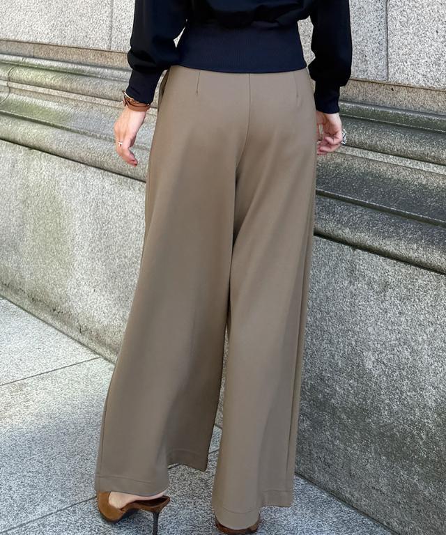 日本製美シルエットシーズンレスパンツ＜UVカット・ハンドウォッシュ