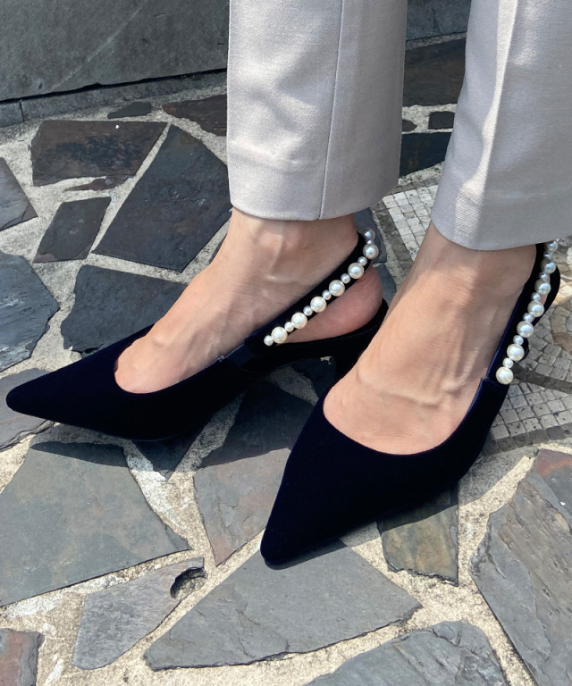 バックパールパンプス Jenne ジェンヌ 公式通販 美しく見せてくれるお洋服ブランド