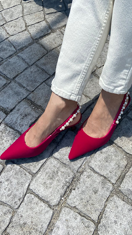 バックパールパンプス Jenne ジェンヌ 公式通販 美しく見せてくれるお洋服ブランド