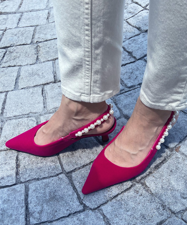 バックパールパンプス Jenne ジェンヌ 公式通販 美しく見せてくれるお洋服ブランド