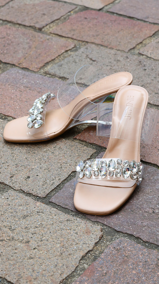 ビジュークリアウェッジサンダル｜JENNE(ジェンヌ)公式通販：パリ  