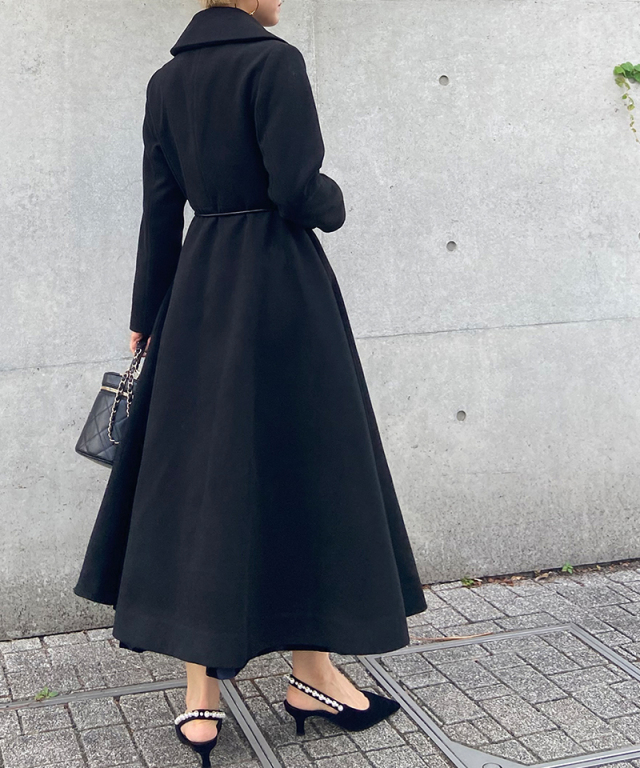 エレガントカラー フレアコート｜JENNE(ジェンヌ)公式通販：パリ  