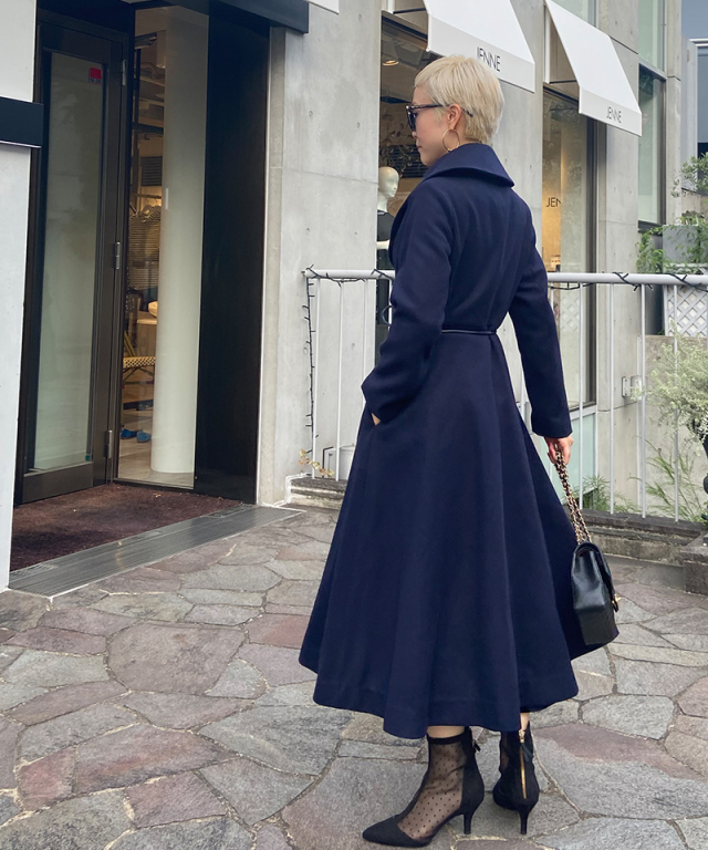 エレガントカラー フレアコート｜JENNE(ジェンヌ)公式通販：パリ  