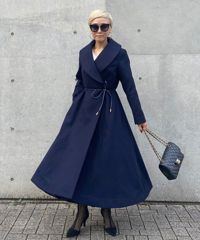 エレガントカラー フレアコート｜JENNE(ジェンヌ)公式通販：パリ  