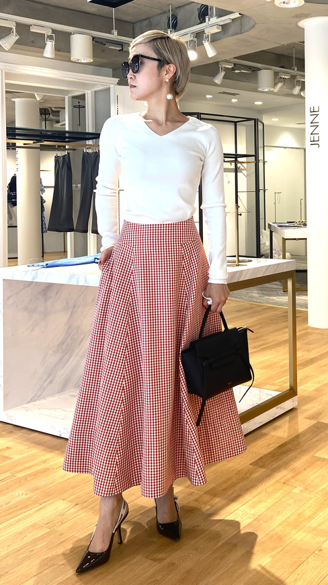 ウエスト切替デザイン フレアスカート｜JENNE(ジェンヌ)公式通販：パリ  