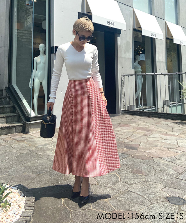 ウエスト切替デザイン フレアスカート｜JENNE(ジェンヌ)公式通販：パリ  