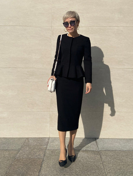 ペプラム大人ジャケット｜JENNE(ジェンヌ)公式通販：パリジェンヌの  