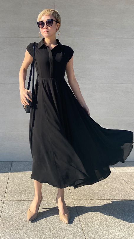 パリジェンヌ エアリーフレアワンピース Jenne ジェンヌ 公式通販 美しく見せてくれるお洋服ブランド