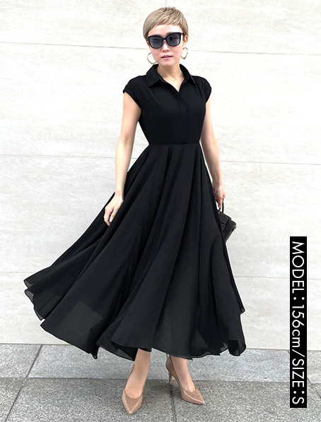 パリジェンヌ エアリーフレアワンピース｜JENNE(ジェンヌ)公式通販  