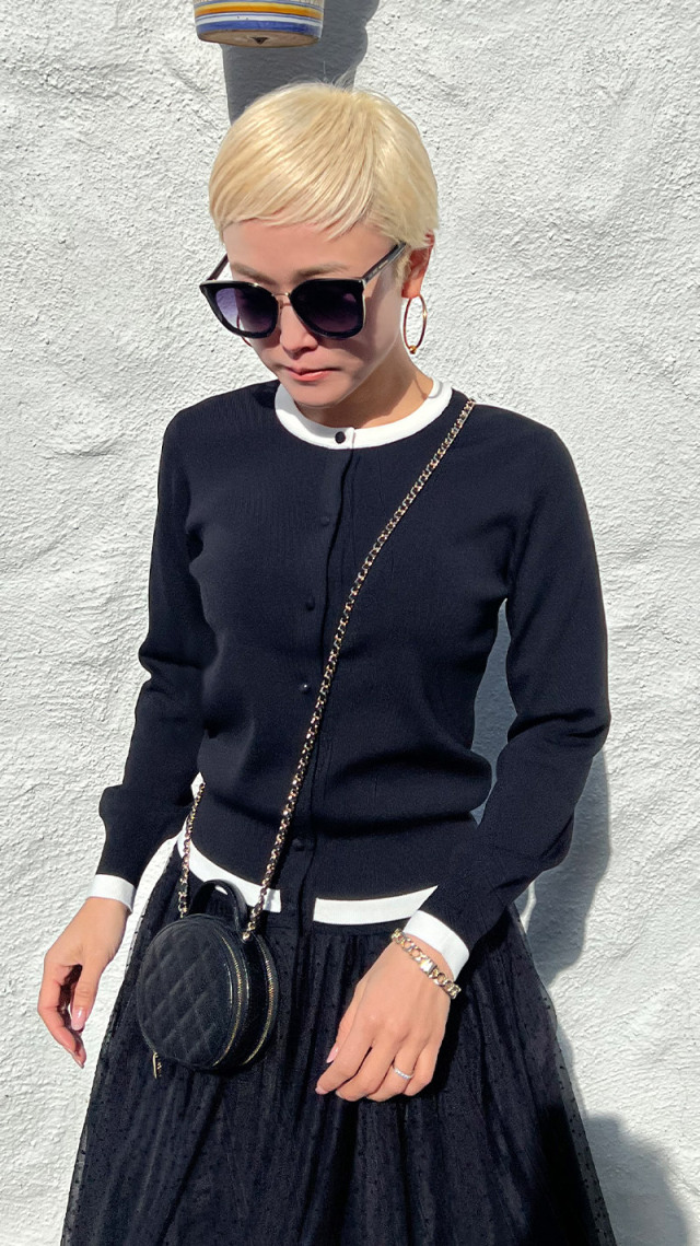 バイカラー アンサンブルニット｜JENNE(ジェンヌ)公式通販：パリ  