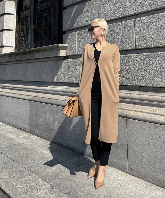 ロングニットカーディガン｜JENNE(ジェンヌ)公式通販：パリジェンヌの