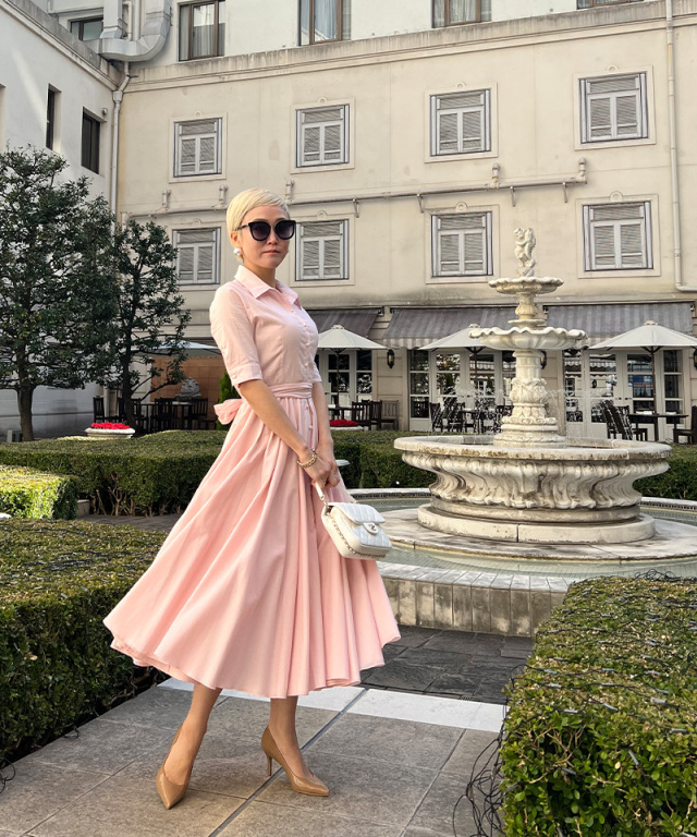 オードリールック 半袖フレアシャツワンピース｜JENNE(ジェンヌ)公式  