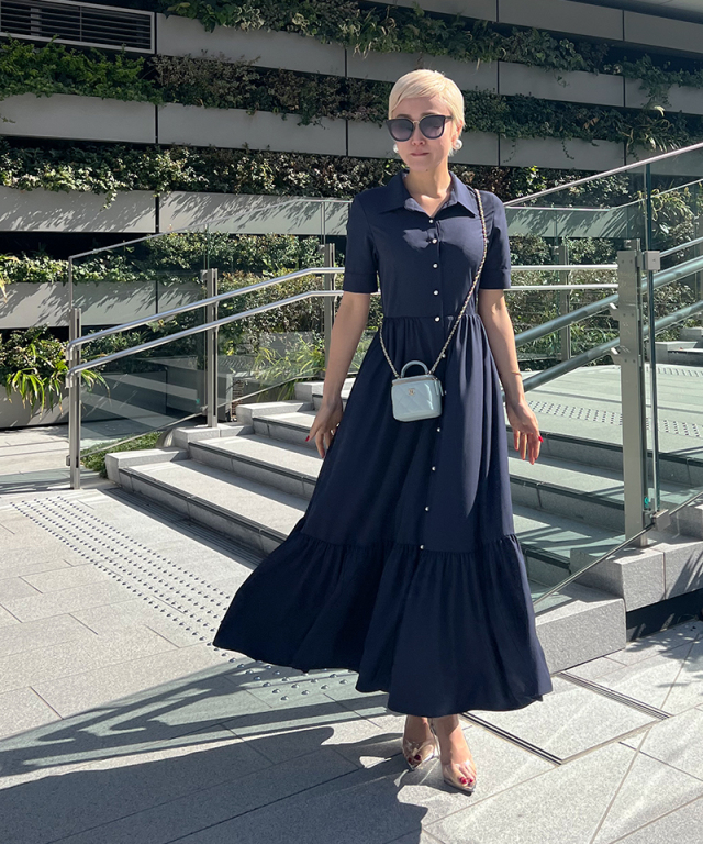 ティアードフリルワンピース Jenne ジェンヌ 公式通販 美しく見せてくれるお洋服ブランド