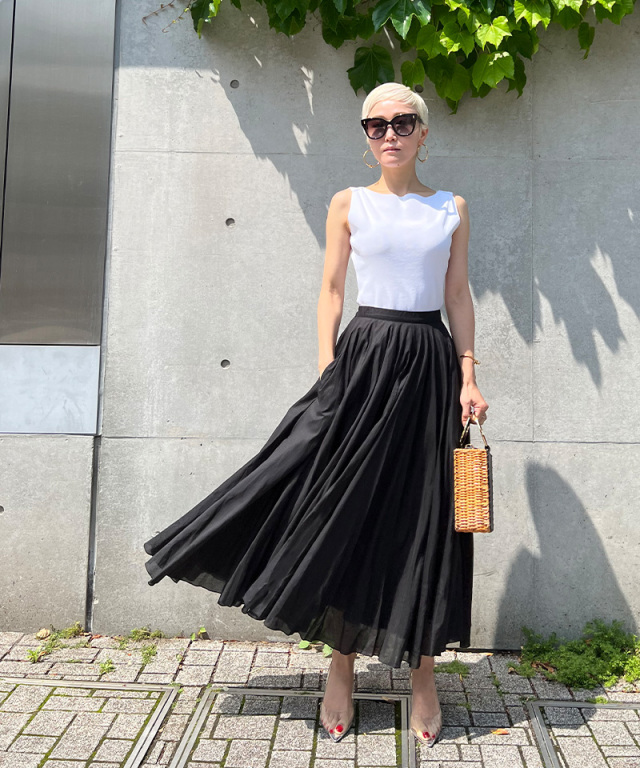 オードリールック フレアスカート｜JENNE(ジェンヌ)公式通販：パリ  