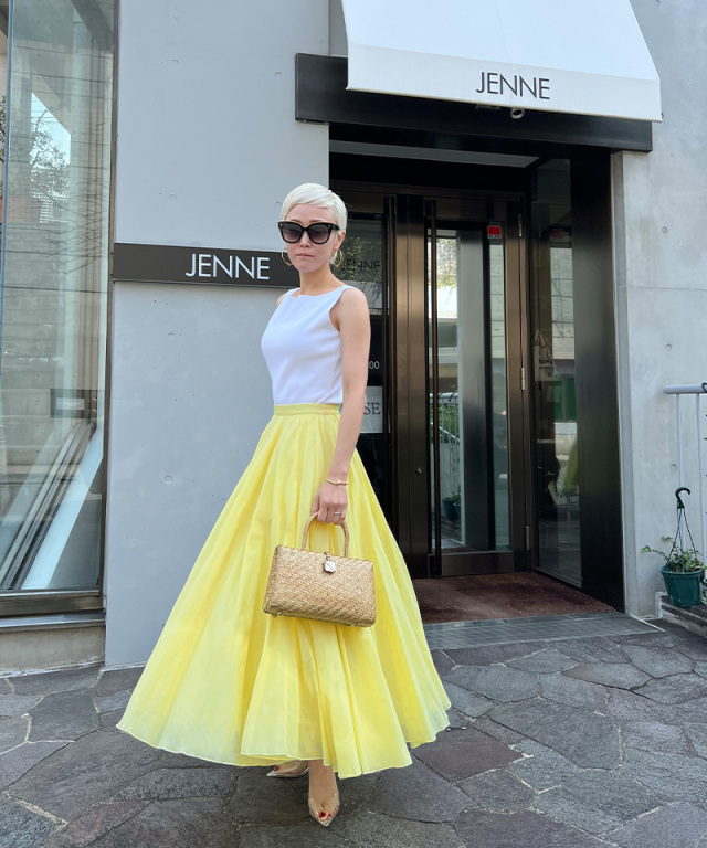 オードリールック フレアスカート｜JENNE(ジェンヌ)公式通販：パリ  