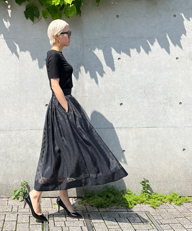 シアードット フレアスカート｜JENNE(ジェンヌ)公式通販：パリジェンヌ  