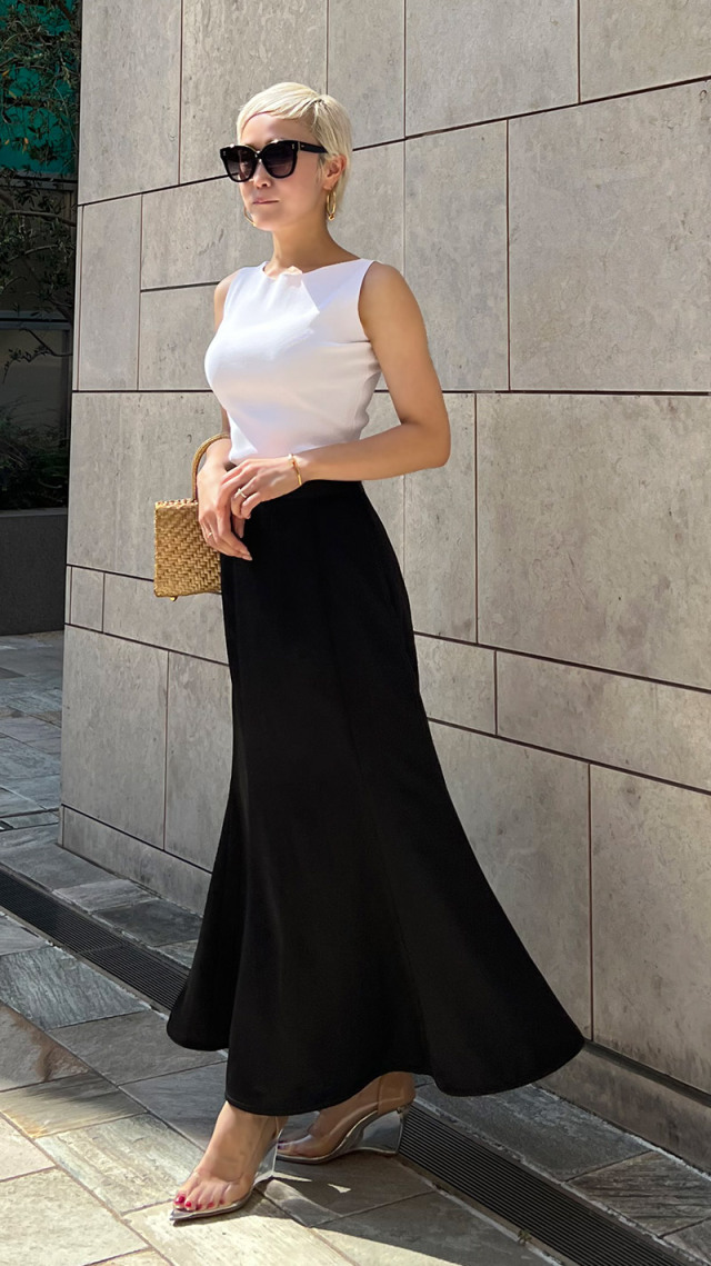 サテンマーメイドスカート｜JENNE(ジェンヌ)公式通販：パリジェンヌの  