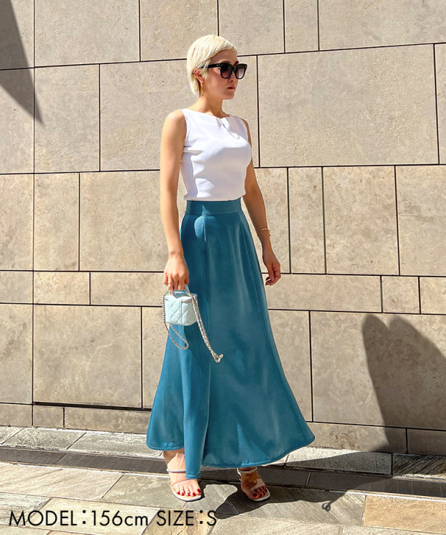 サテンマーメイドスカート｜JENNE(ジェンヌ)公式通販：パリジェンヌの  