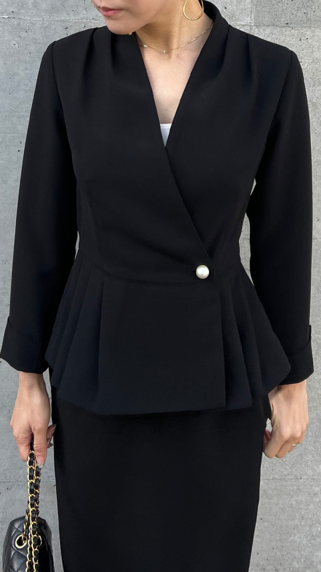 カシュクール ペプラムジャケット｜JENNE(ジェンヌ)公式通販：パリ  