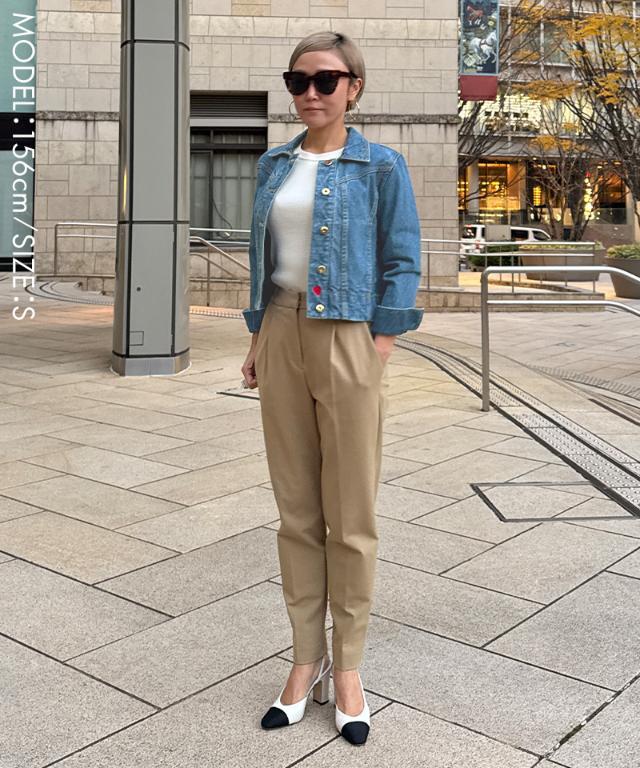 JENNEハート刺繍デニムジャケット｜JENNE(ジェンヌ)公式通販：パリ 