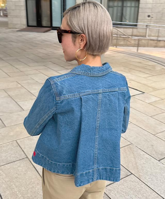 JENNEハート刺繍デニムジャケット｜JENNE(ジェンヌ)公式通販：パリ 