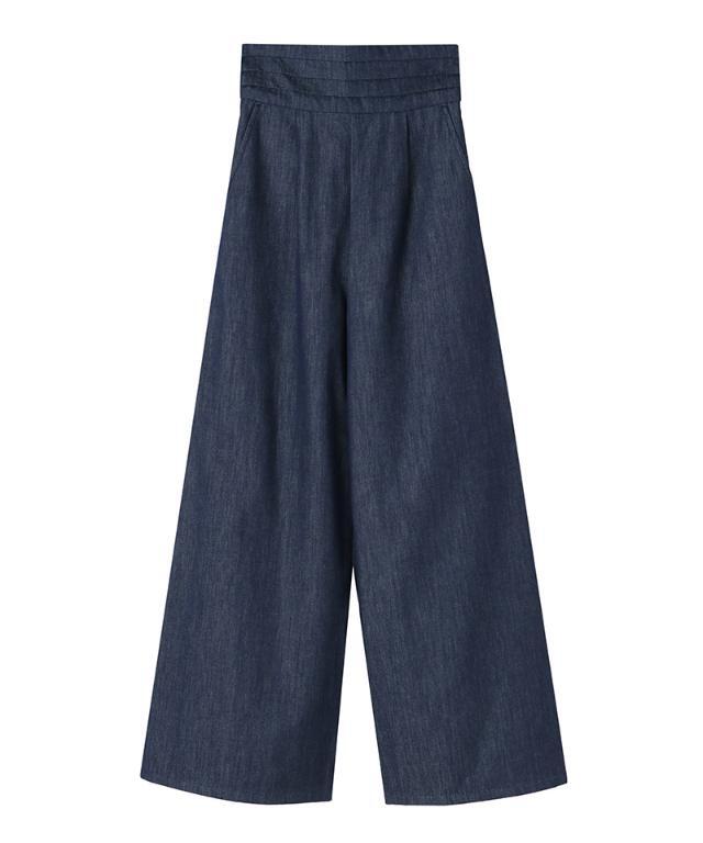 エアリーデニムカマーベルトパンツ｜JENNE(ジェンヌ)公式通販：パリ