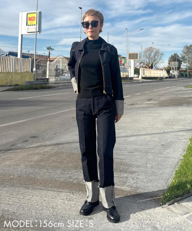 ロールアップデニムジャケット｜JENNE(ジェンヌ)公式通販：パリ