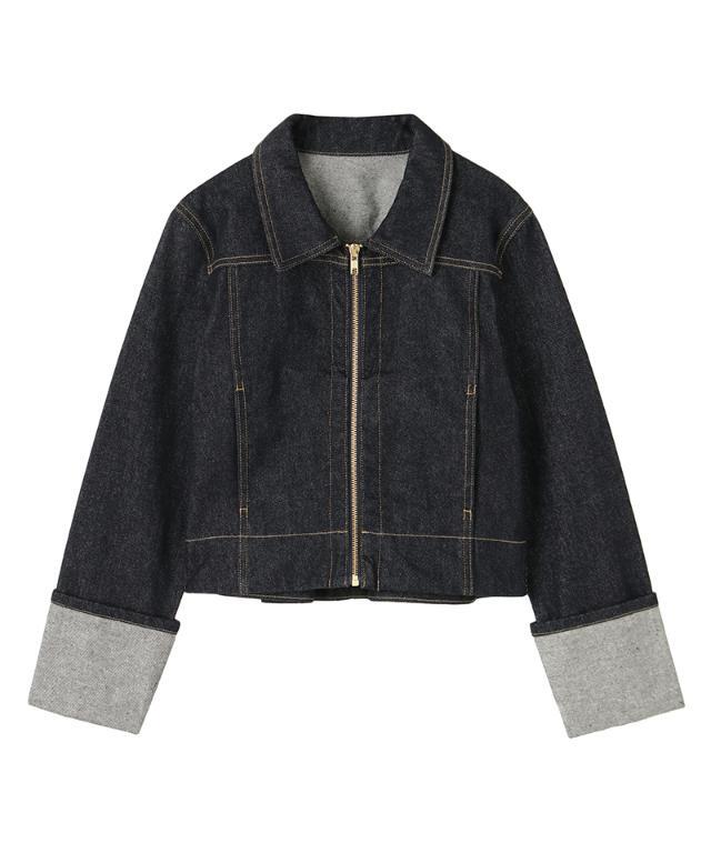 ロールアップデニムジャケット｜JENNE(ジェンヌ)公式通販：パリ