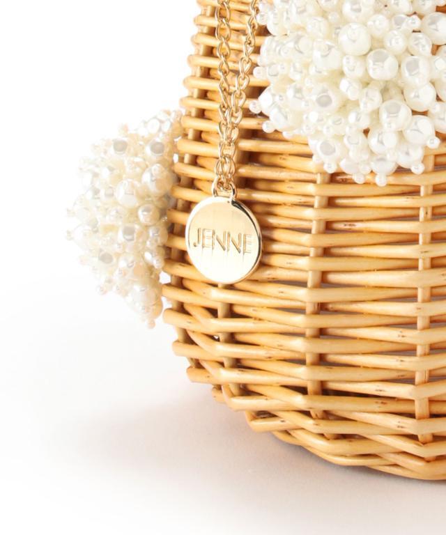 フラワーパール柳かごバッグ｜JENNE(ジェンヌ)公式通販：パリジェンヌ  