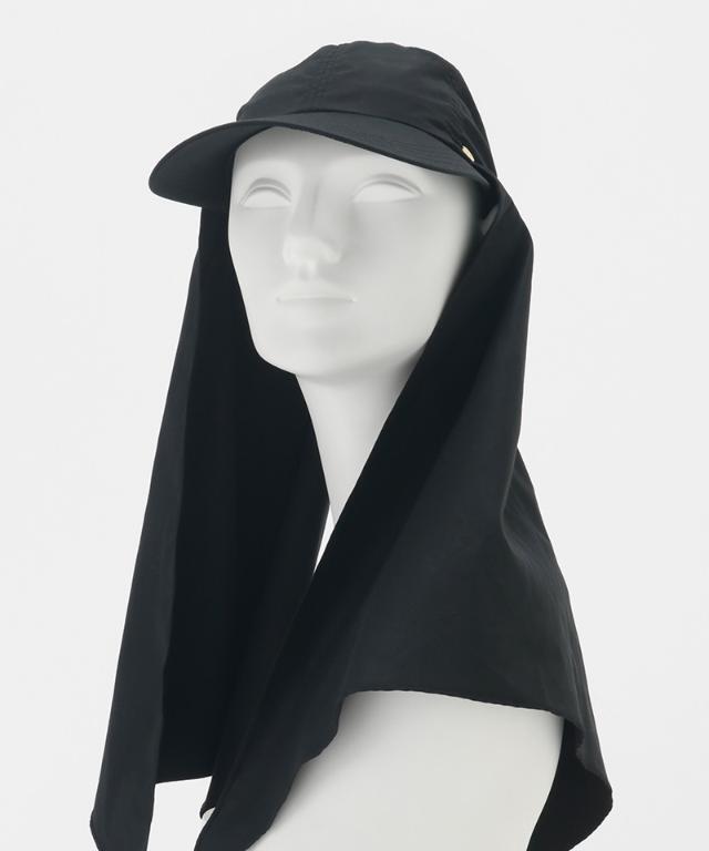 小顔見えドレープマルチウェイキャップ（撥水・UVカット）｜JENNE