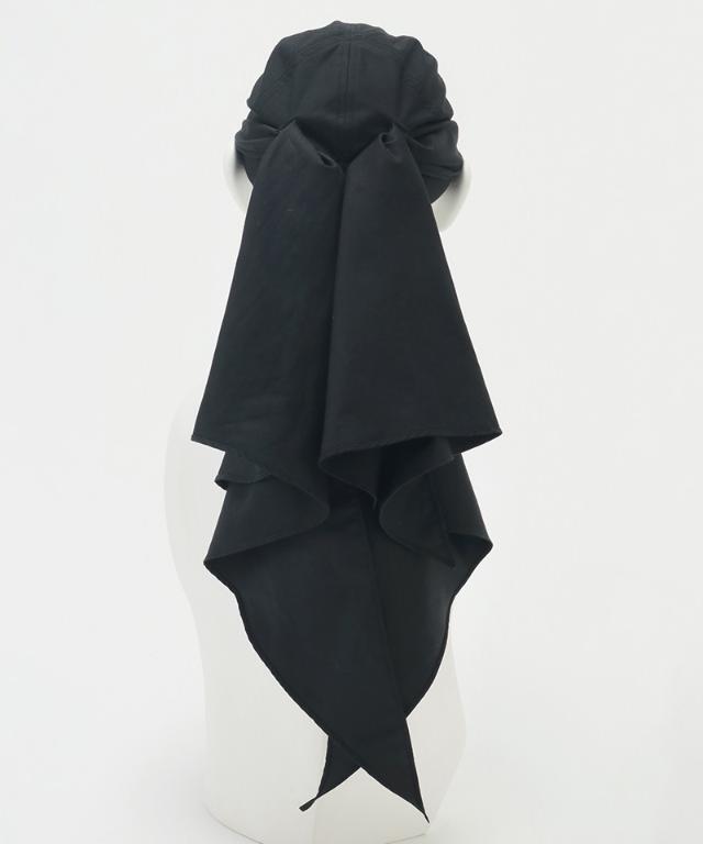 小顔見えドレープマルチウェイキャップ（撥水・UVカット）｜JENNE