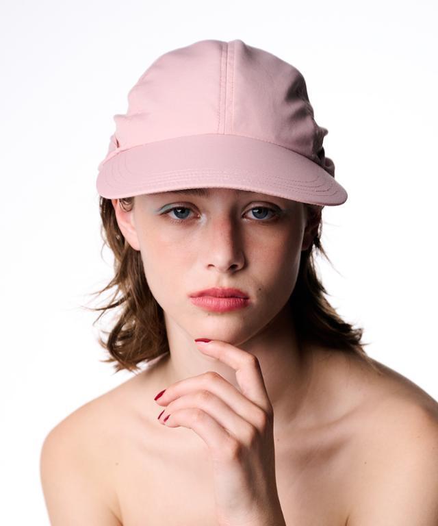 小顔見えドレープマルチウェイキャップ（撥水・UVカット）｜JENNE